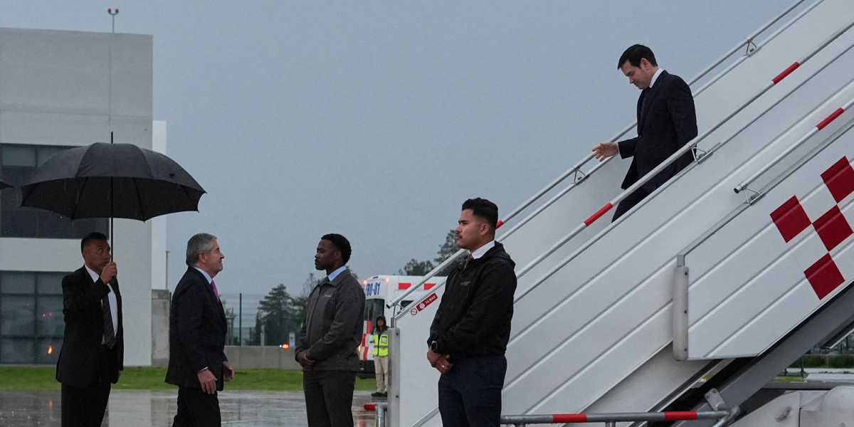 Marco Rubio comienza su visita oficial a México