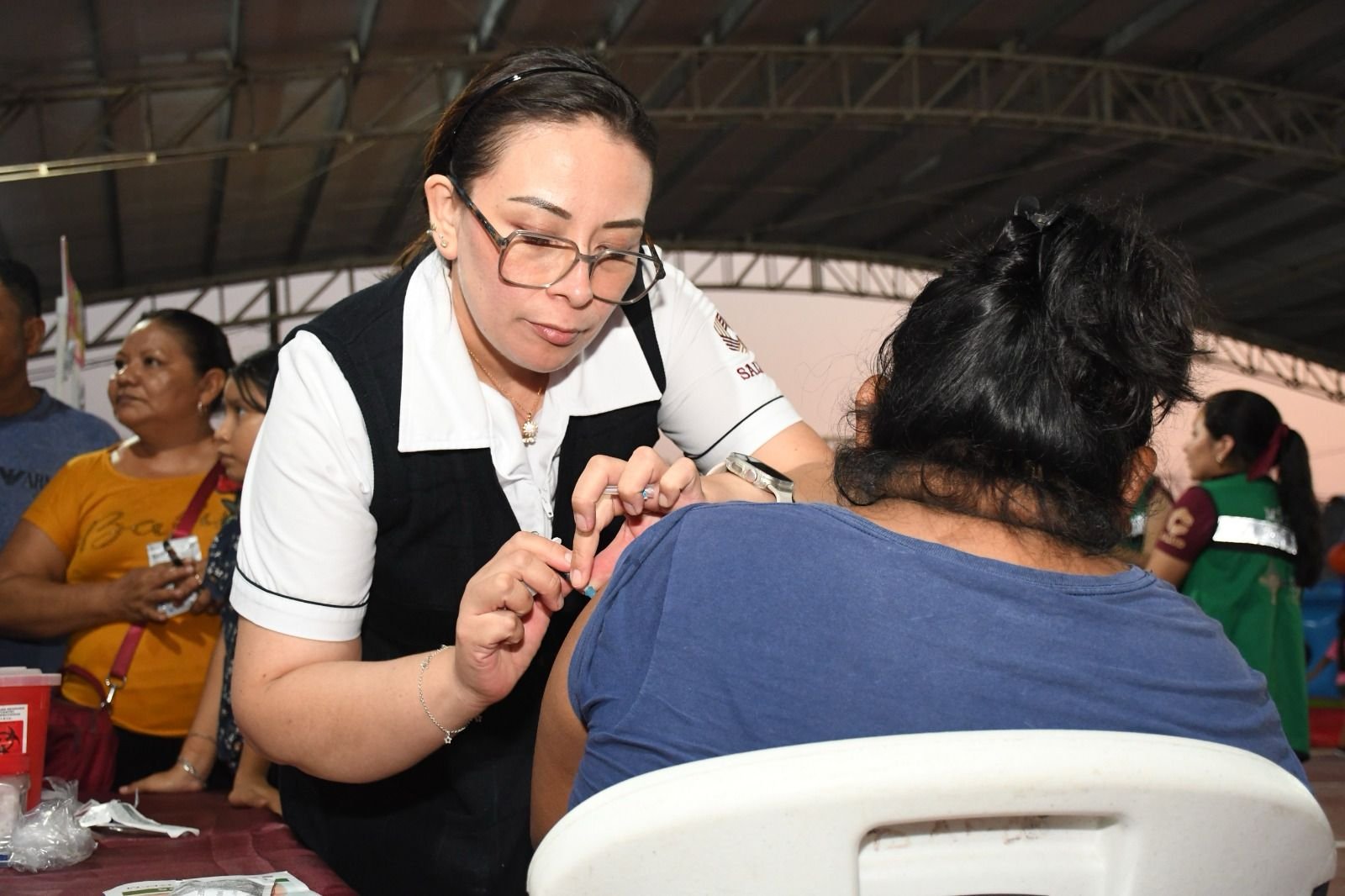 Layda Sansores, Gobernadora, promueve la Semana Nacional de Salud Pública 2025 en Campeche