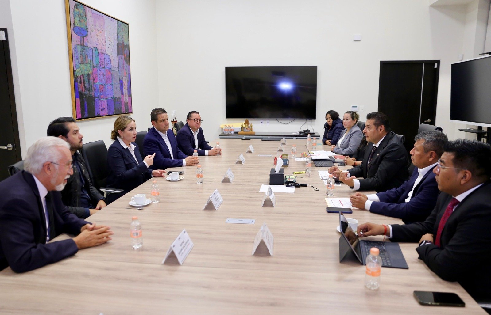 Alejandro Armenta y empresarios reactivan pacto para establecer Consejo Ciudadano de Seguridad y Justicia