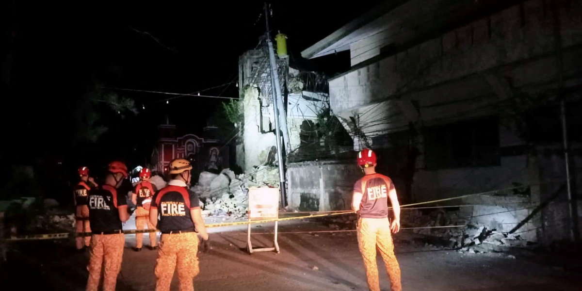 Continúan operaciones de rescate tras terremoto en Filipinas; número de fallecidos sube a 31