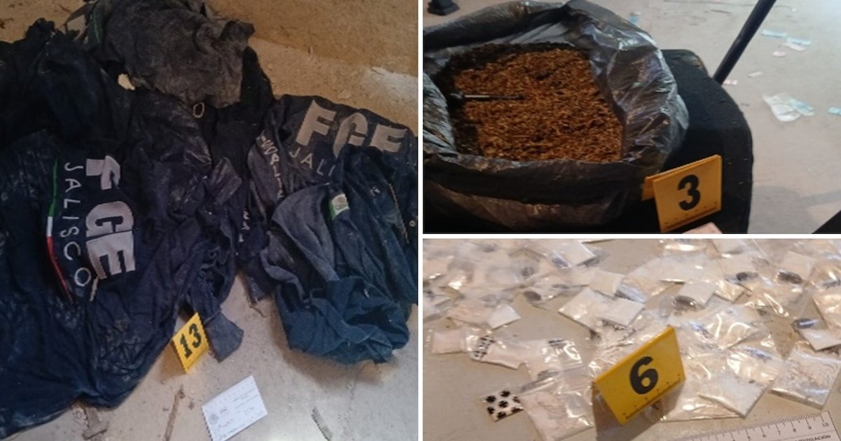 Teocaltiche: Hallan Arsenal y Droga en un Bazar del Crimen