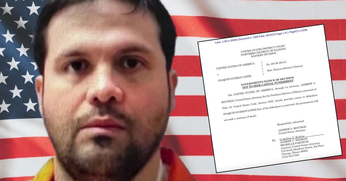 Audiencia de Joaquín Guzmán López: Pospuesta al 1 de Diciembre