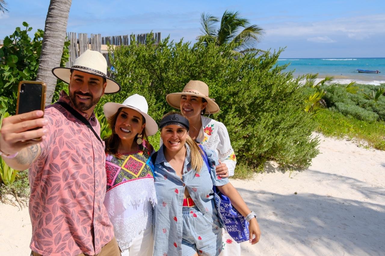 Mara Lezama y Sectur logran promesa: Acceso tradicional a playas de Tulum ahora es gratuito