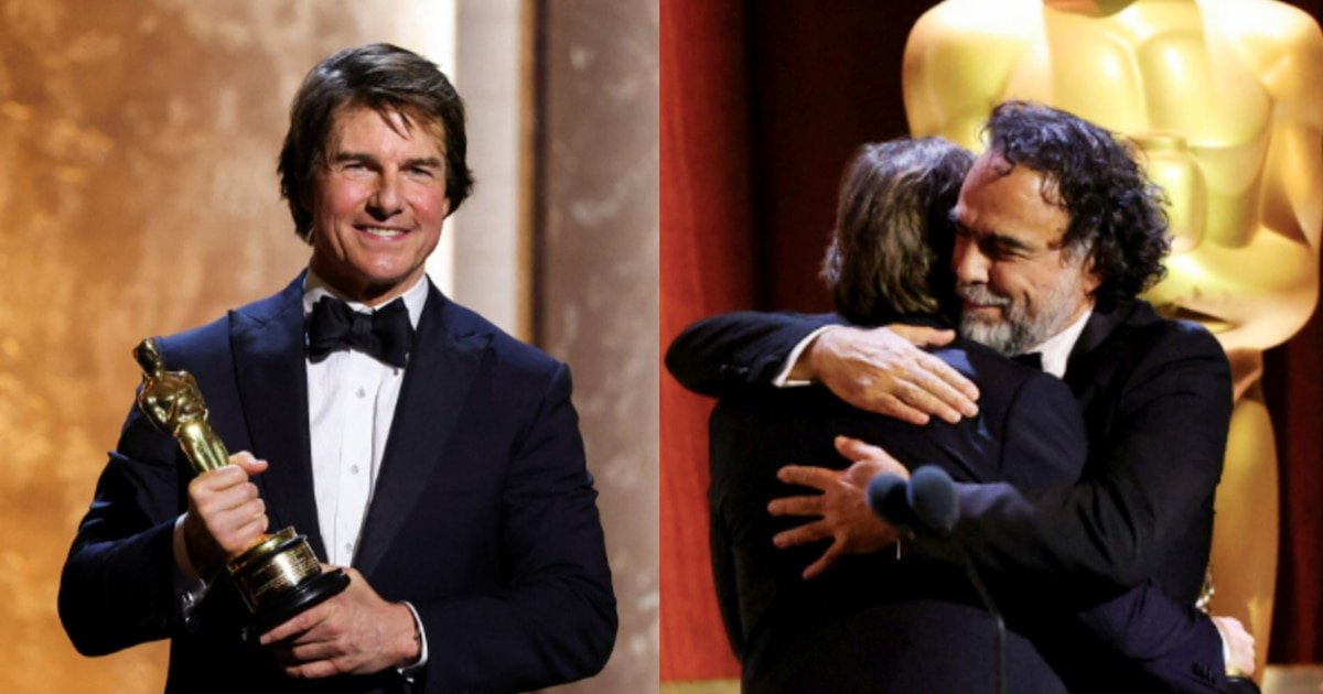Tom Cruise Recibe su Primer Oscar de Manos de Iñárritu: Noche Histórica en Hollywood