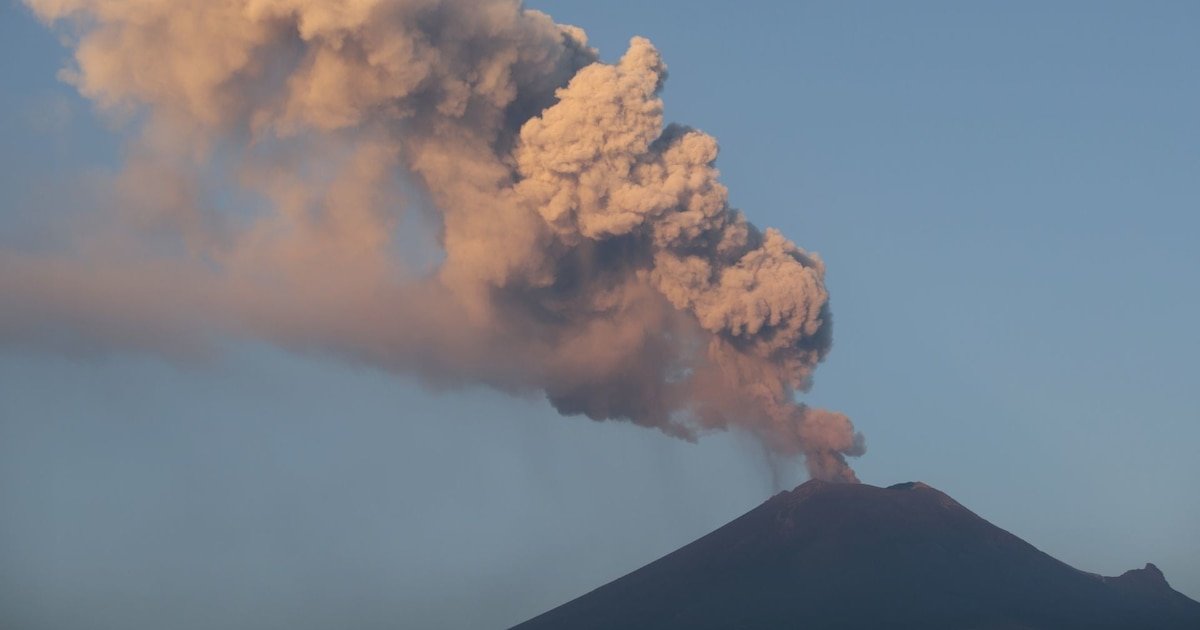 Popocatépetl ruge: 17 exhalaciones y alerta amarilla fase 2 en Don Goyo