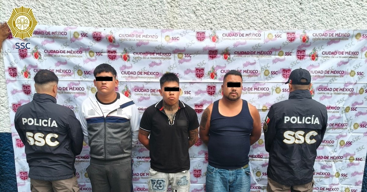 SSC detiene a extorsionadores en CDMX: aterrorizaban a choferes de transporte público
