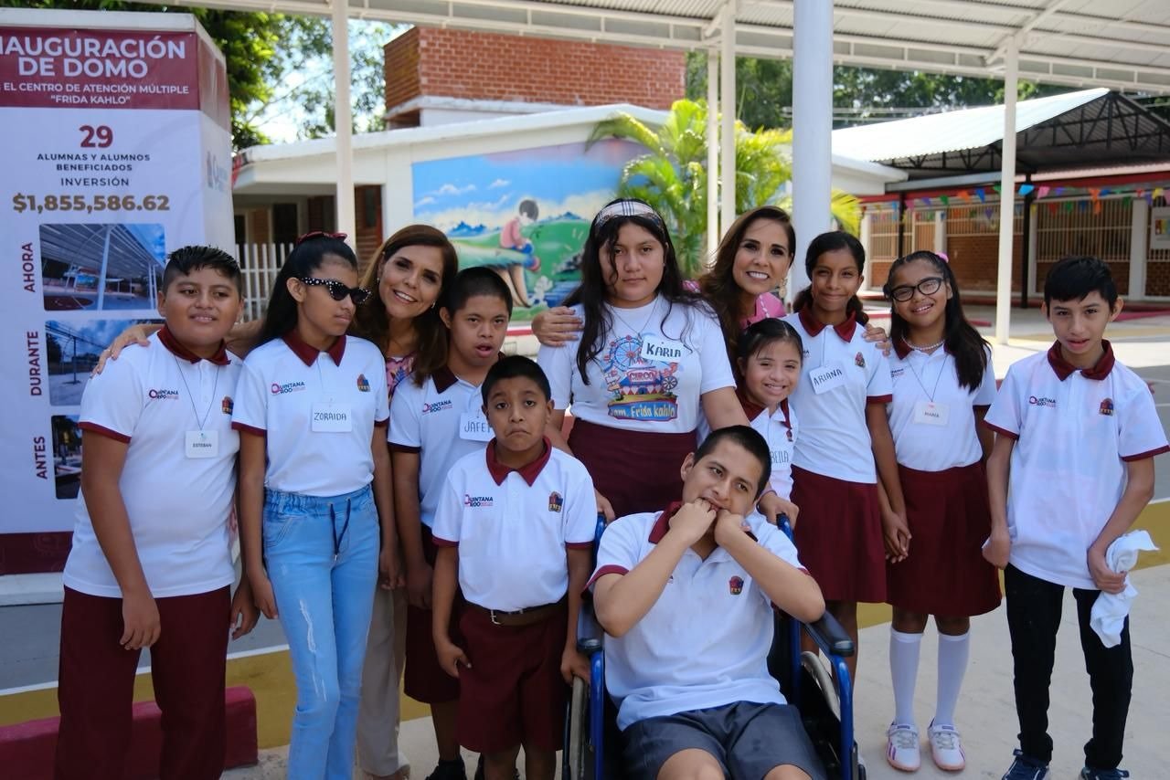 Mara Lezama otorga domo al CAM “Frida Kahlo” en Bacalar: “Se trata de justicia social para estudiantes con discapacidad”