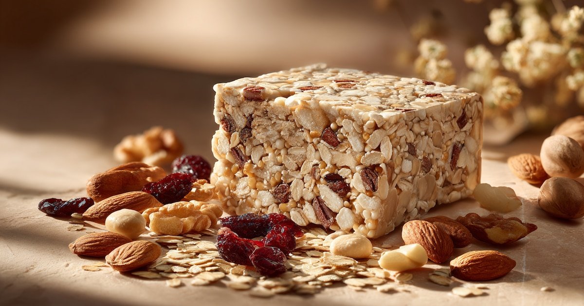 Turrón de avena sin gluten: Dulce festivo para chuparse los dedos