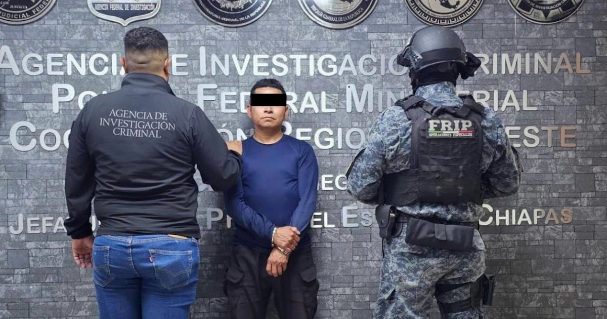 Detienen a “El Coreano” en Chiapas por Delincuencia Organizada y Trata