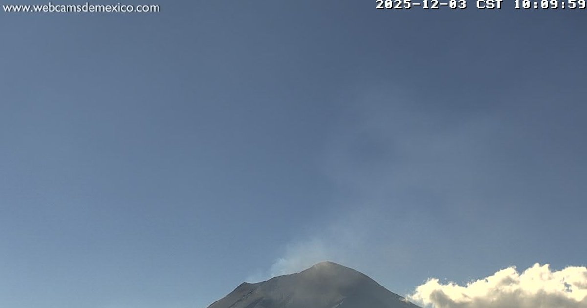 Don Goyo ruge: sismos consecutivos sacuden al Popocatépetl