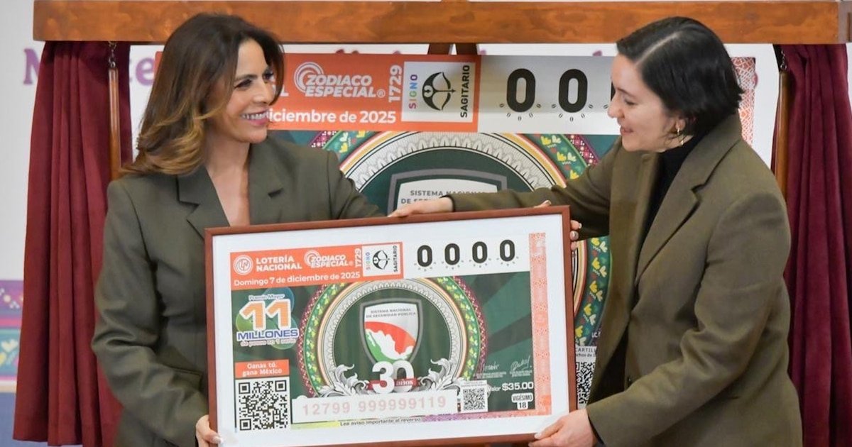Lotería Nacional celebra 30 años del Sistema de Seguridad Pública