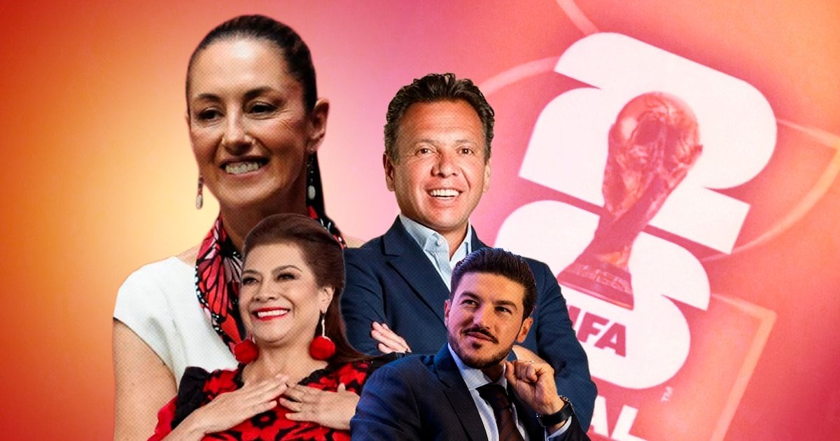 Sheinbaum en el sorteo mundialista: Más estrellas que en una alfombra roja